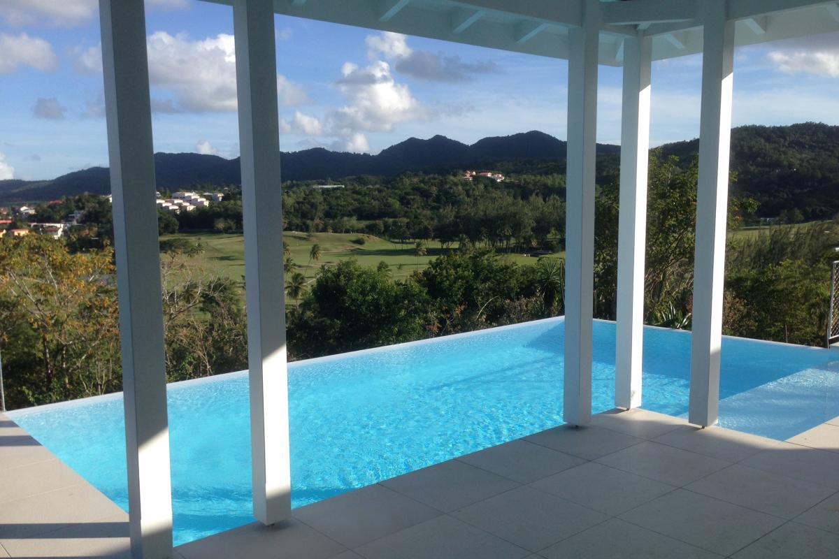 Location villa luxe Trois Ilets Martinique - La piscine